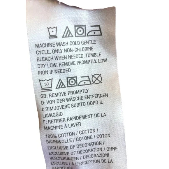 LOGO Lori Goldstein Cotton Tee Women 3X Mauve VNeck Pockets 3/4 Sleeves - Picture 12 of 12